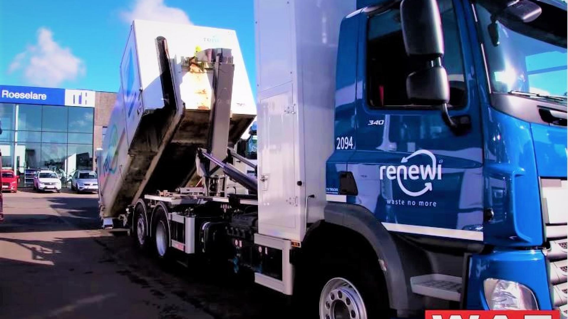 Destradata vehicle for Renewi Belgium