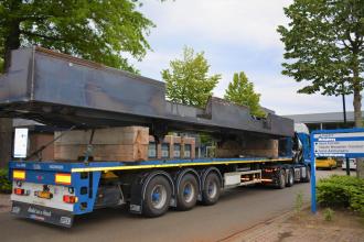 Weekly delivery of AGV chassis