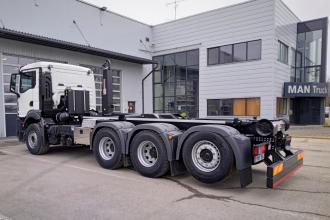 Transporditehnika OÜ from Estonia constructed a 25 tonnes VDL hooklift