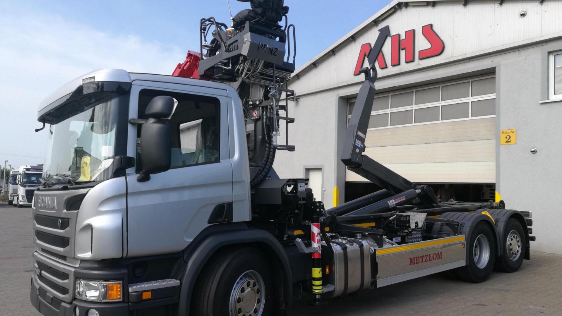 Crane hook combi built by MHS from Poland 